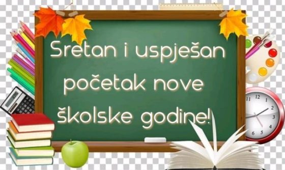 Početak nove školske godine 2026./2027. u ponedjeljak 7. rujna u 9 sati!